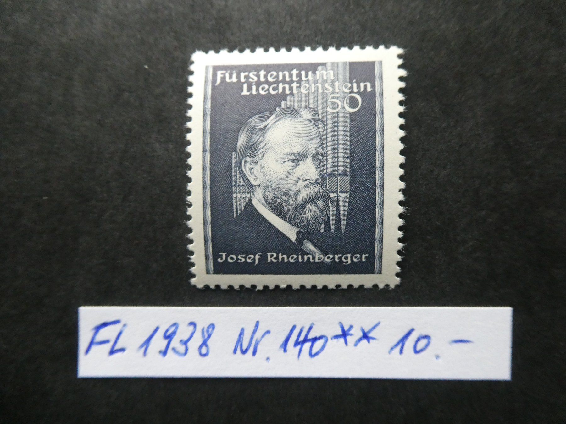 Alle Briefmarken: FL 1938 Nr. 140 postfrisch – Gebraucht aus Lausen von Herbamare01
