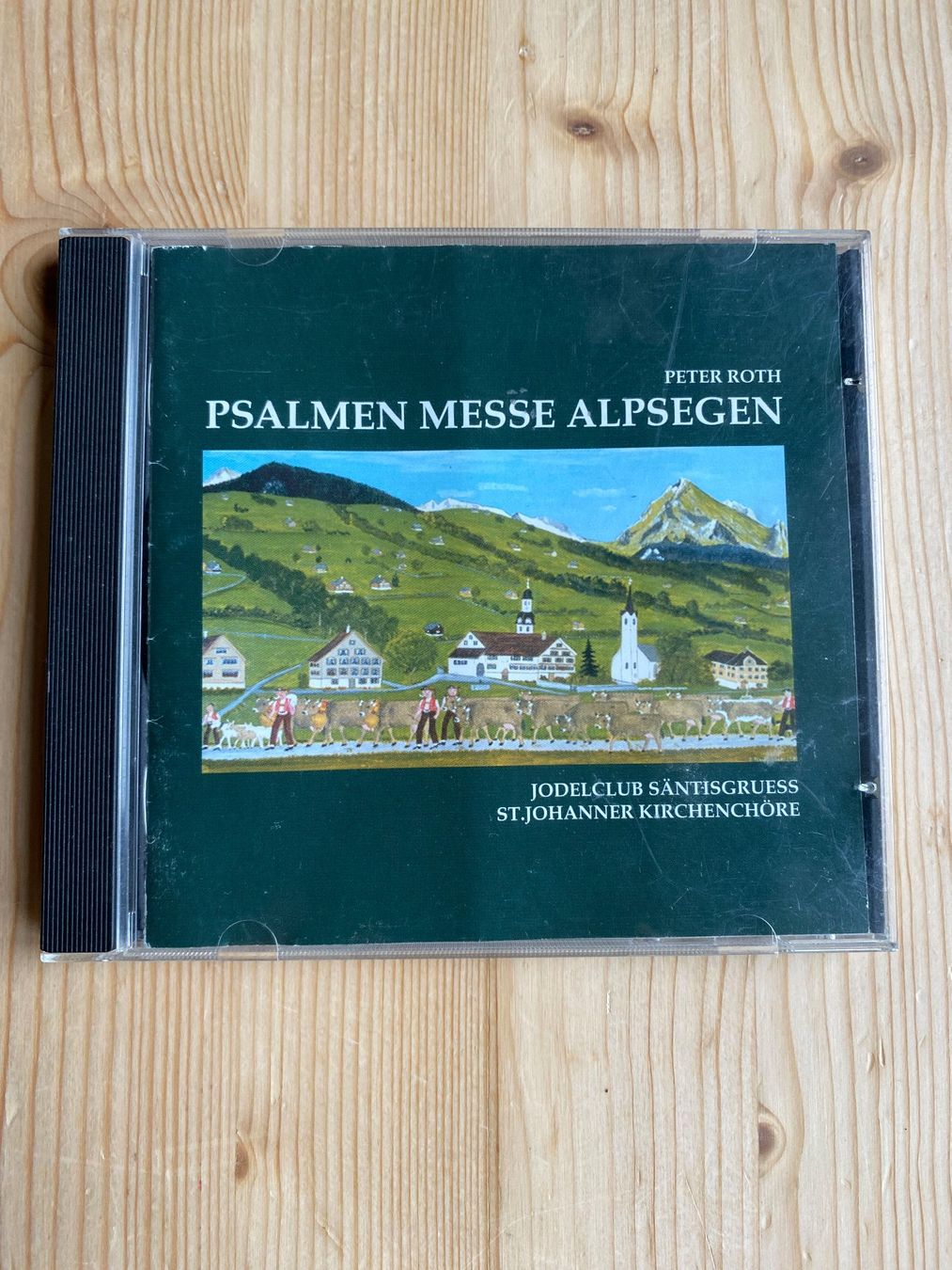 CD: Peter Roth: Psalmen Messe Alpsegen – Usato da Weinfelden venduto da Cheyenne21