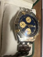 Breitling Chronograph, Stahl/Gold,B13050