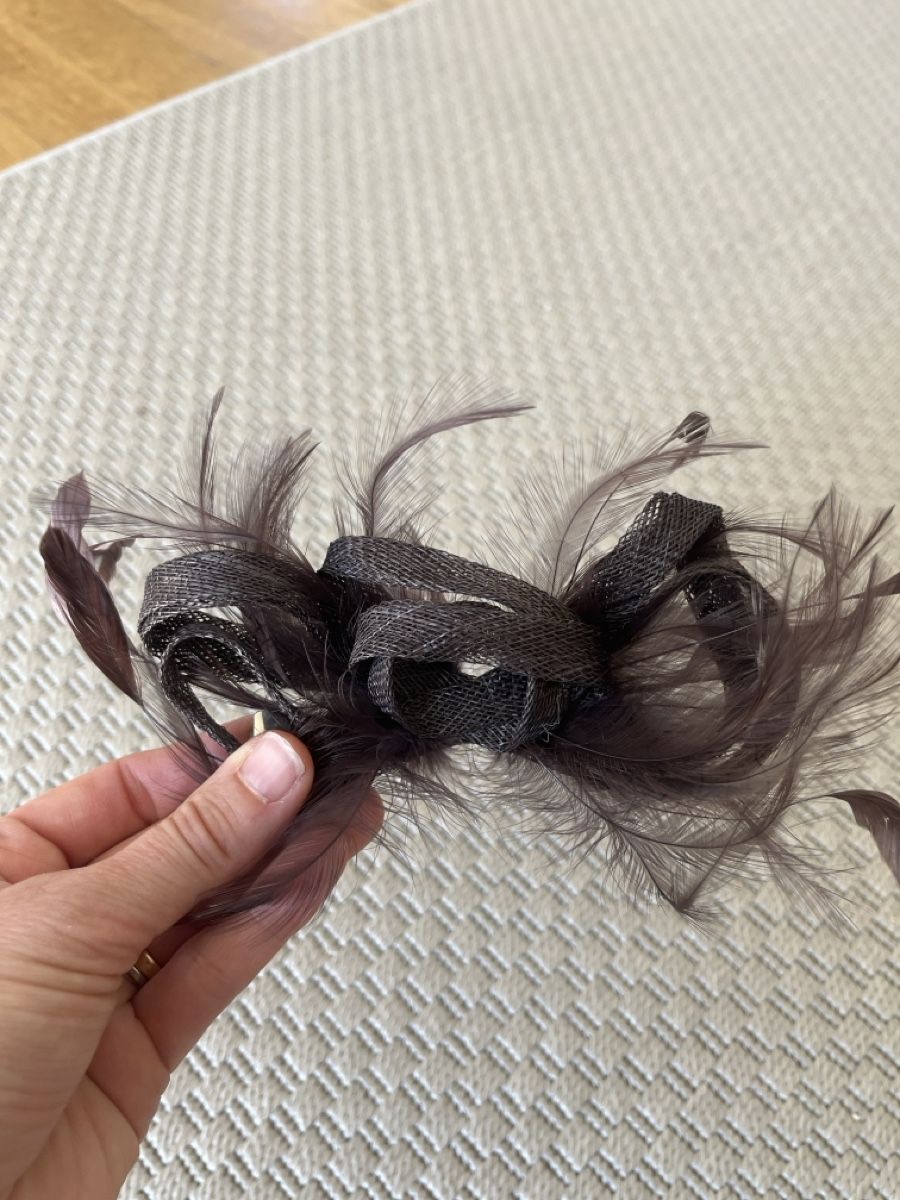 Accessori per capelli: Haarschmuck mit Federn, braun  – Usato da Solothurn venduto da Bobesch08 2