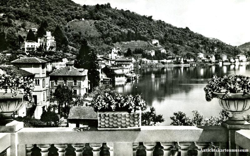 Cartoline postali: Ponte Tresa + 1955 – Usato da Emmenbrücke venduto da teestube