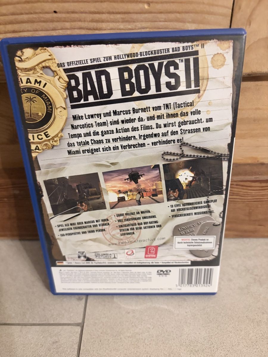 Spiele: Game PS2 Bad Boys 2 – Gebraucht aus Rüti ZH von Butterfly206cc 1