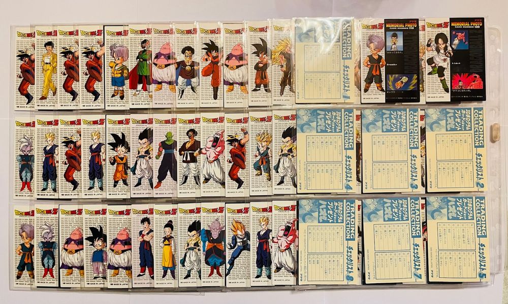 Dragon Ball Z Trading Cards - Trading Collection 1995 (Gebraucht) in ...