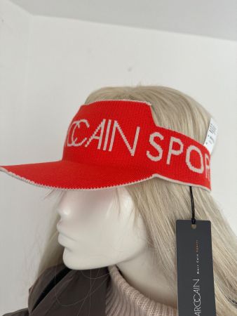 Marccain Cap mit logo N1 Rot