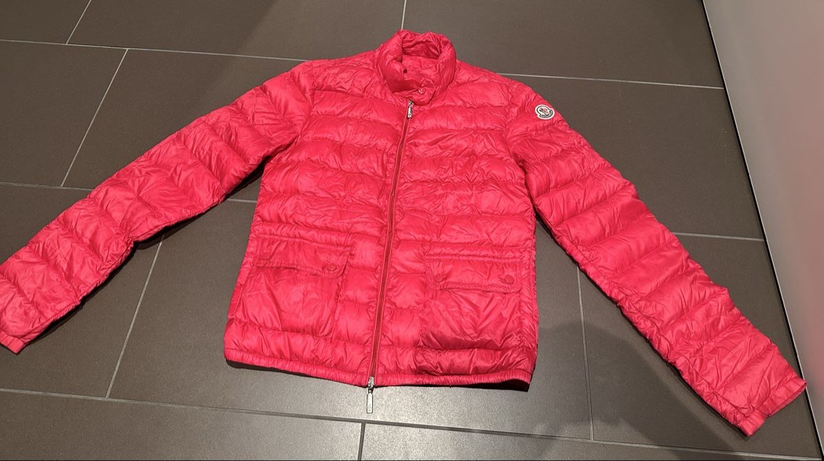 Moncler Giacche: Moncler Lans Daunenjacke, Gr. 0, Pink – Usato da Zürich venduto da lu0_df5p 1