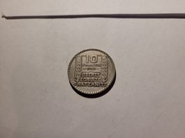 10 Francs Frankreich 1932 Silber