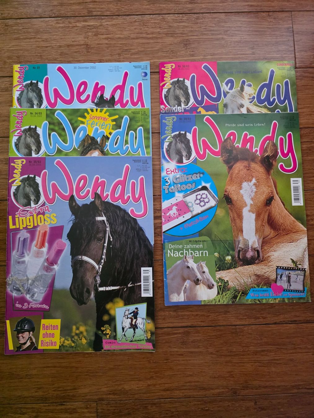 Fumetti: Wendy Comic Hefte/ Pferde Zeitschriften von 2003 mit Poster – Usato da Tägerschen venduto da mamirockt
