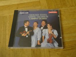 Debussy Ravel String Quartets Carmina Quartet CD