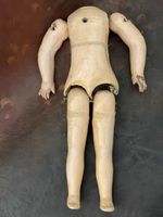 Körper für eine antike Puppe, 38 cm, reparaturbedürftig