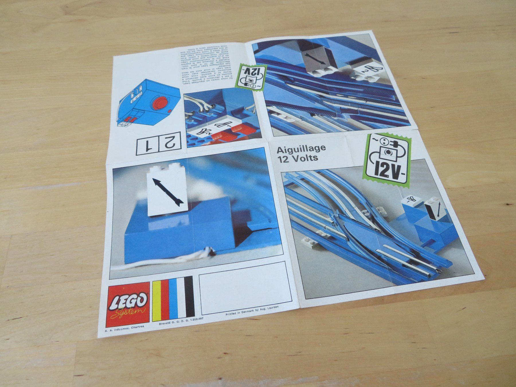 Lego Documenti: LEGO 12 Volt Bahn Prospekt – Usato da Zürich venduto da piroma 4