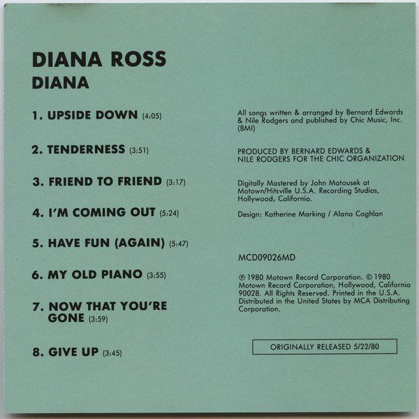 CD: Diana Ross - Diana – Usato da Grüningen venduto da azulgris 2