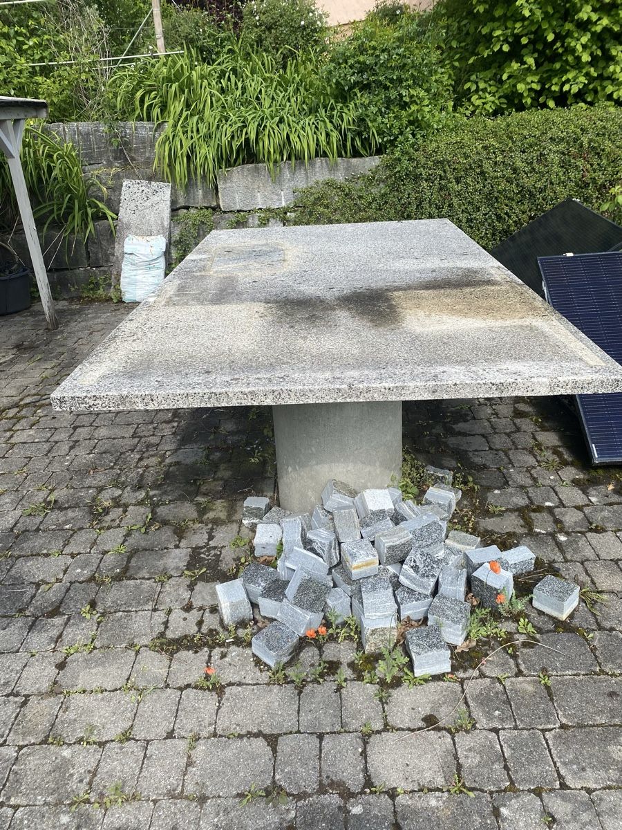Piatti di portata: Terazzo Tischplatte – Usato da Lenggenwil venduto da ale_r8nj