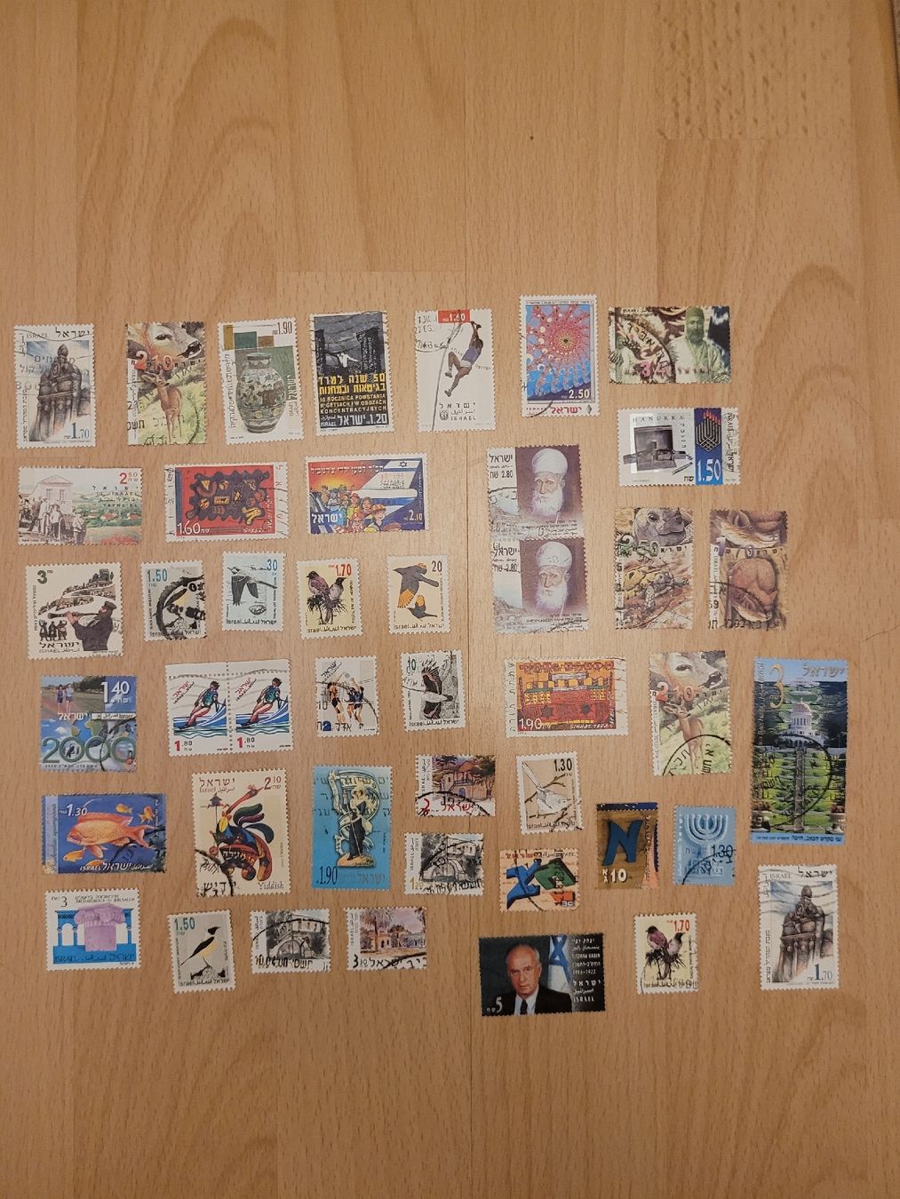 Alle Briefmarken: Briefmarken Israel – Gebraucht aus Inwil von Flower2325