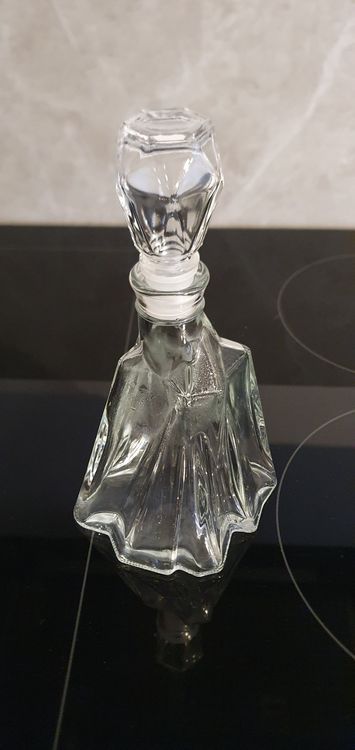 Gicos Decanter Per Whisky In Vetro - Bottiglia Con Tappo Ermetico, Capacità 900 Ml, Dimensioni 9x24 Cm - AUT-773006