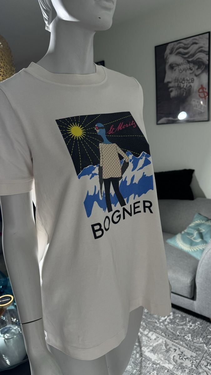 Bogner T-shirt: Bogner | St. Moritz | T-Shirt | Gr. S/M – Usato da Kilchberg ZH venduto da nad_6dwp 9