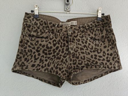 Shorts Zara TRF Leopard, Gr. 34