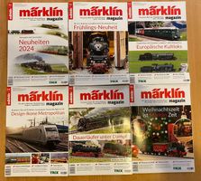 6 Märklin Magazine Jahrgang 2024 inkl. 6 Insider Hefte, div.