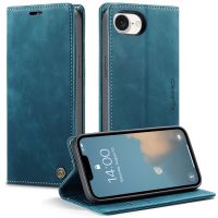 iPhone 17e /16e - étui à rabat portefeuille housse antichoc