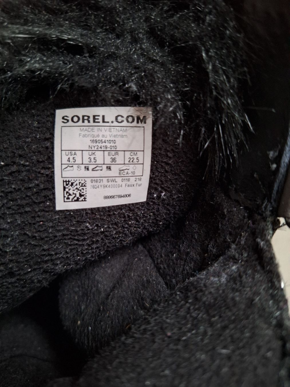 Sorel Schuhe für Mädchen: Sorel Winterstiefel, Gr. 36, Schwarz – Gebraucht aus Pfäffikon ZH von Shoppi5 5