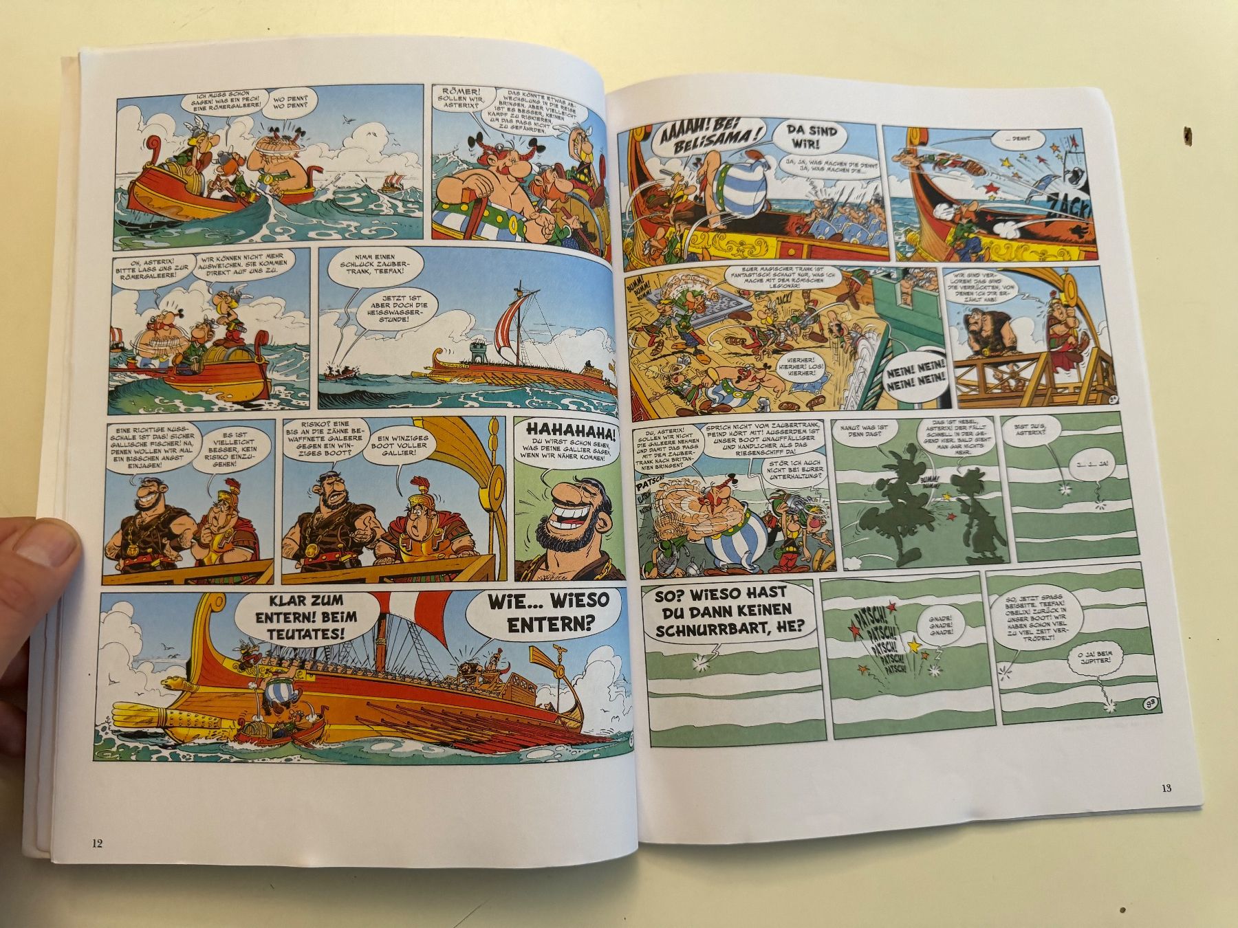 Fumetti: Asterix bei den Briten Band 8 – Usato da Münsingen venduto da Ganjam 4