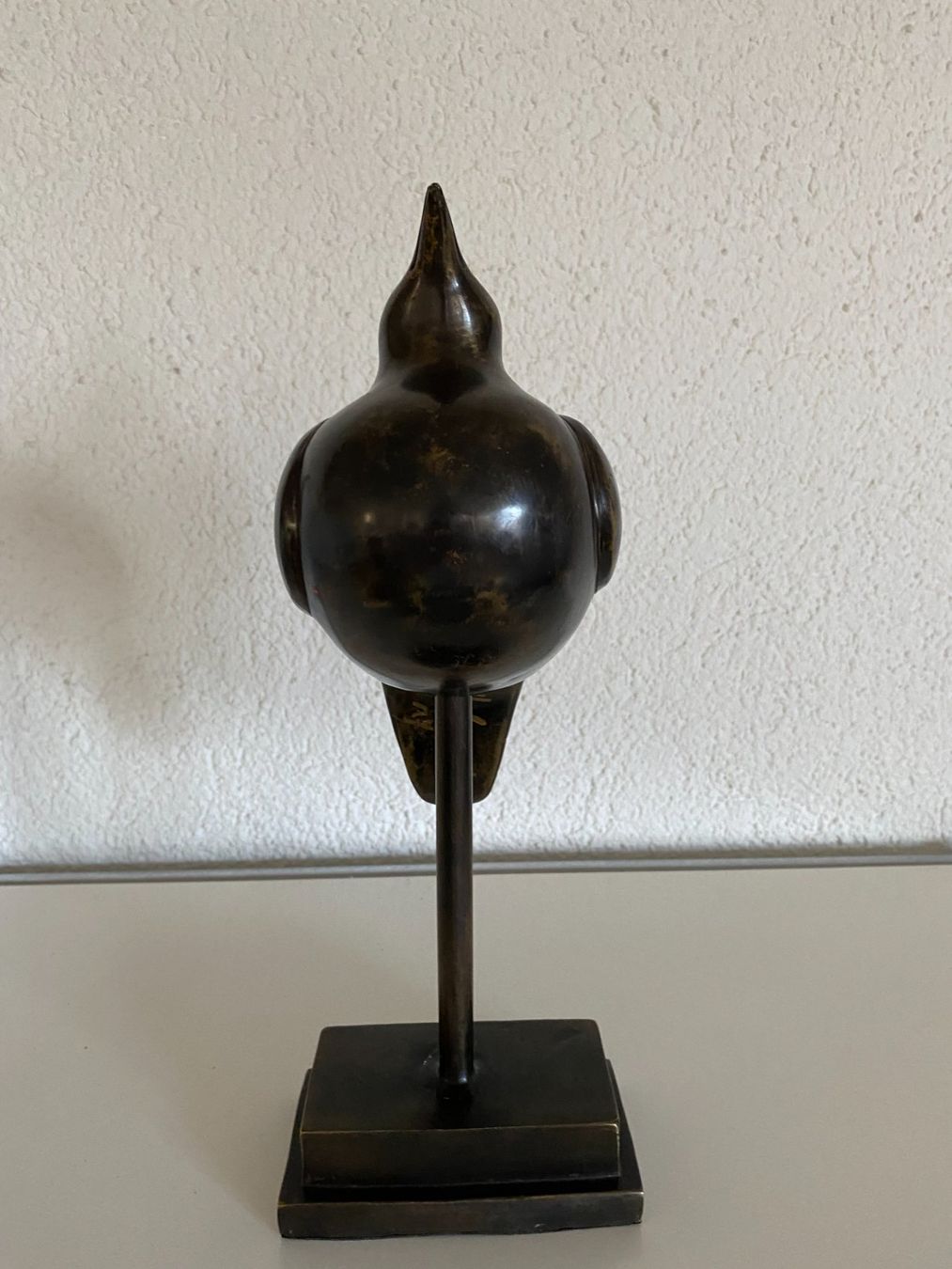 Figuren: Bronze, Taube auf Ständer, von H. Bounder – Neu (gemäss Beschreibung) aus Zürich von eileenchen1 1