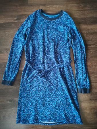 Kleid, Easy Tiger, 158 - 164, blau getigert