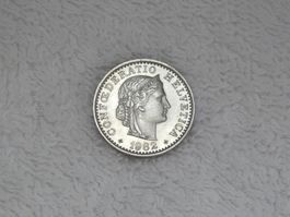20 centimes/rappen 1982