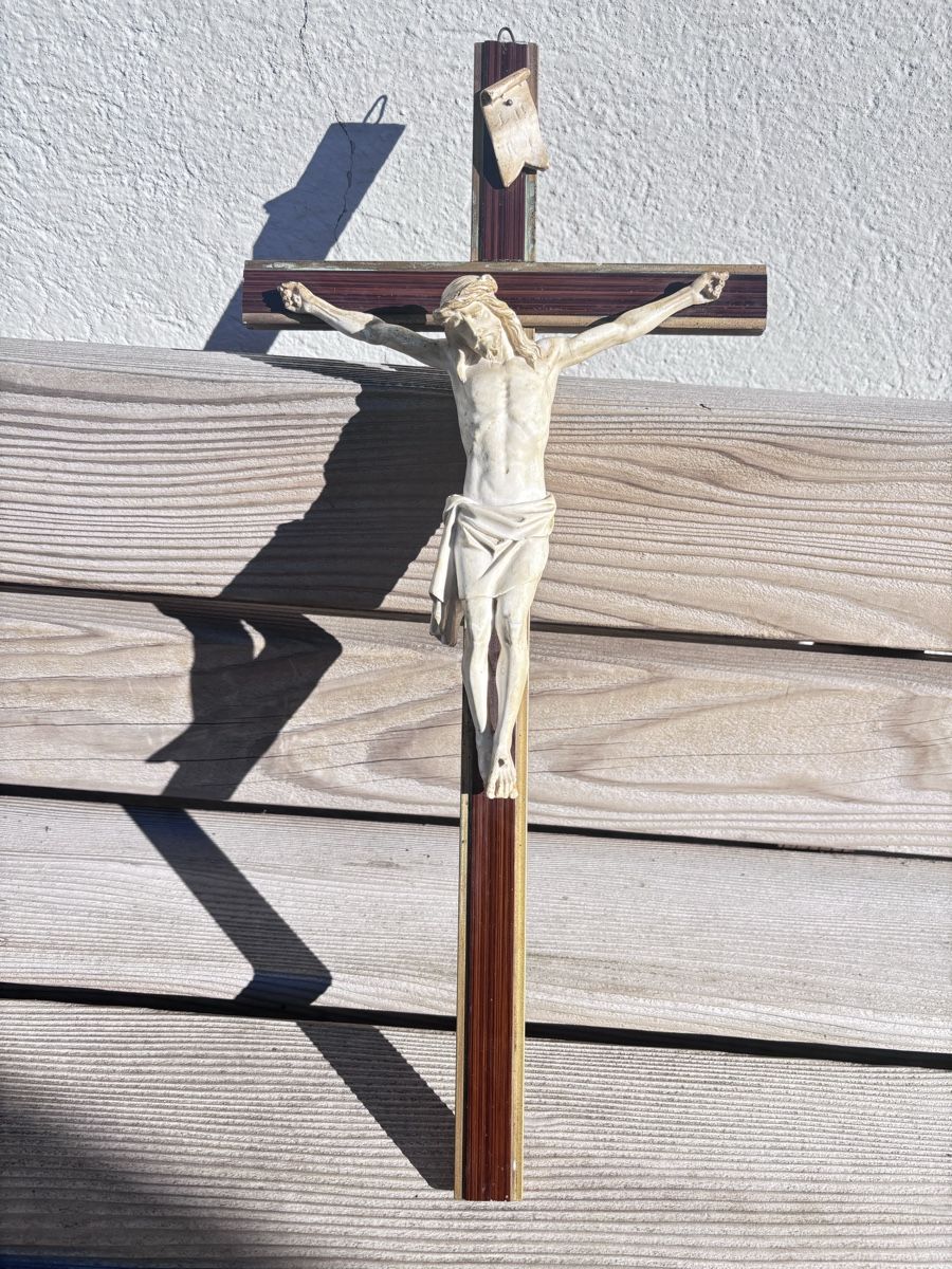Sculture & Statue: Antike Jesus Christus Figur – Usato da rheineck venduto da Neshi06 4