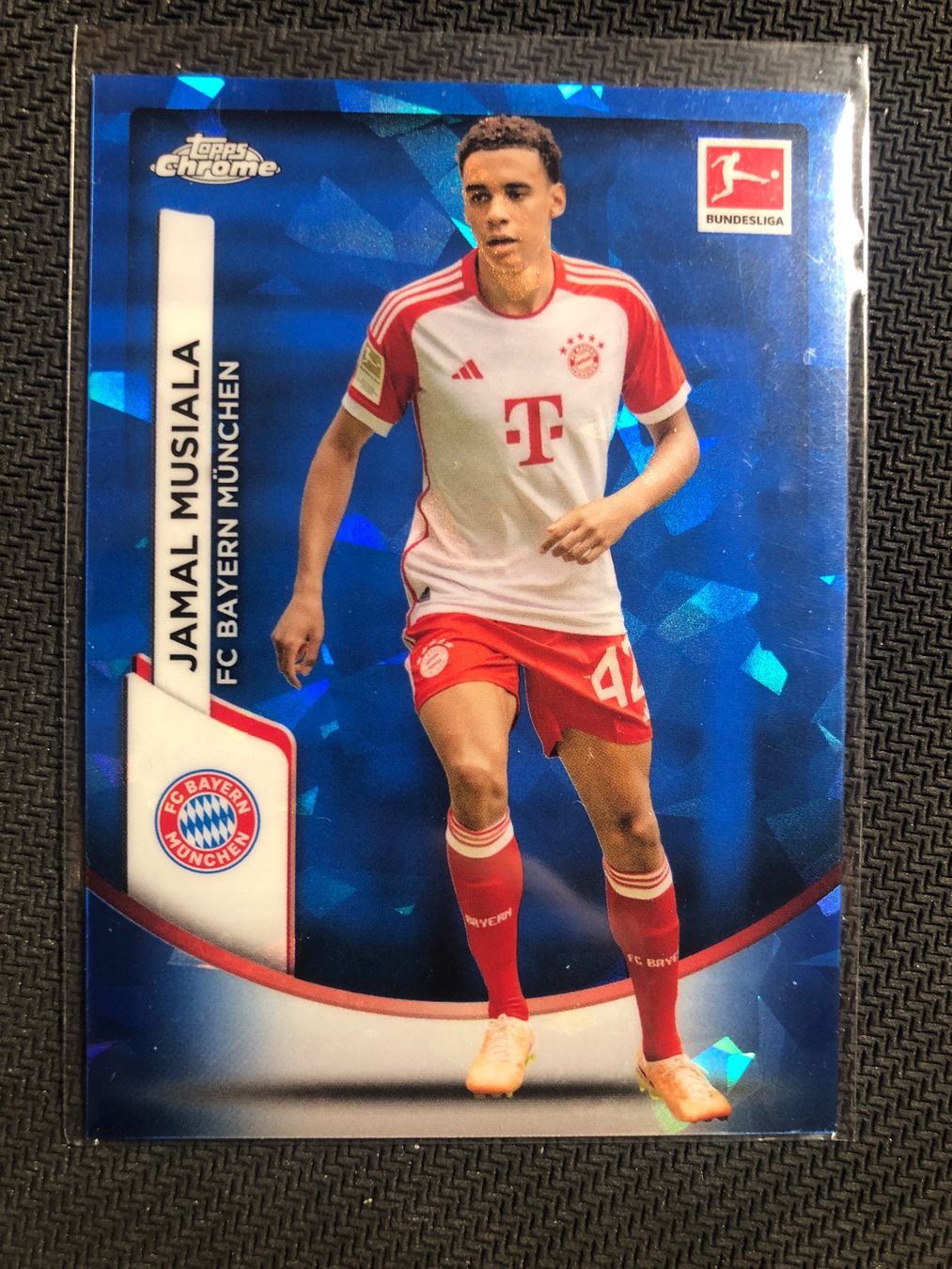 Topps Carte collezionabili: Topps Chrome Sapphire Jamal Musiala – Usato da Wangenried venduto da Garagara