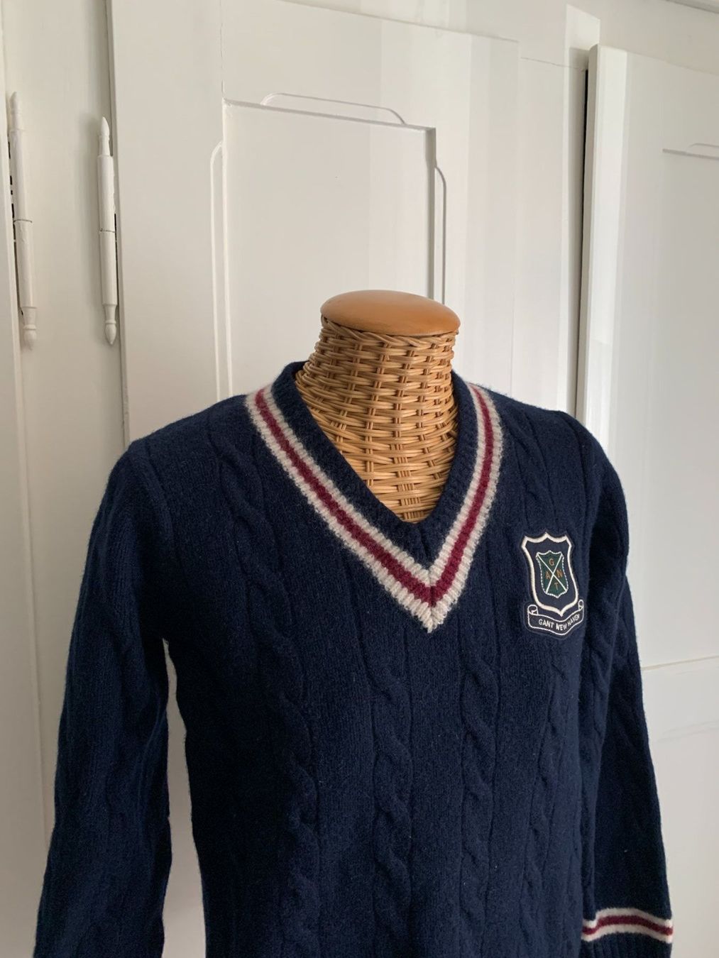 Gant Maglioni & Felpe: GANT - College Wollpullover navy blau M – Usato da Zürich venduto da Diazaio 1