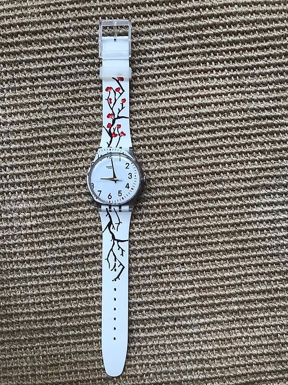 Orologi: SWATCH Uhr watch weiß 2022 – Usato da Basel venduto da Princeton-seller