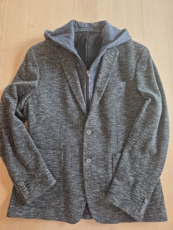 Neuer, slimfit, Herren-Veston,Paul,schwarz meliert,Gr 52