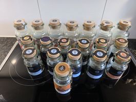 Leere Gewürzgläser Ankerkraut 19 Stk. mit Korkverschluss