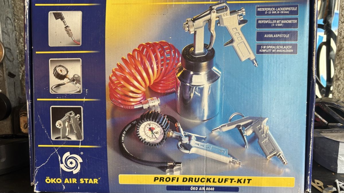 Compressori: Profi Druckluft-Kit – Nuovo e nell'imballaggio originale da Niederlenz venduto da danze01