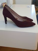 Escarpins en daim bordeaux T37 H&M