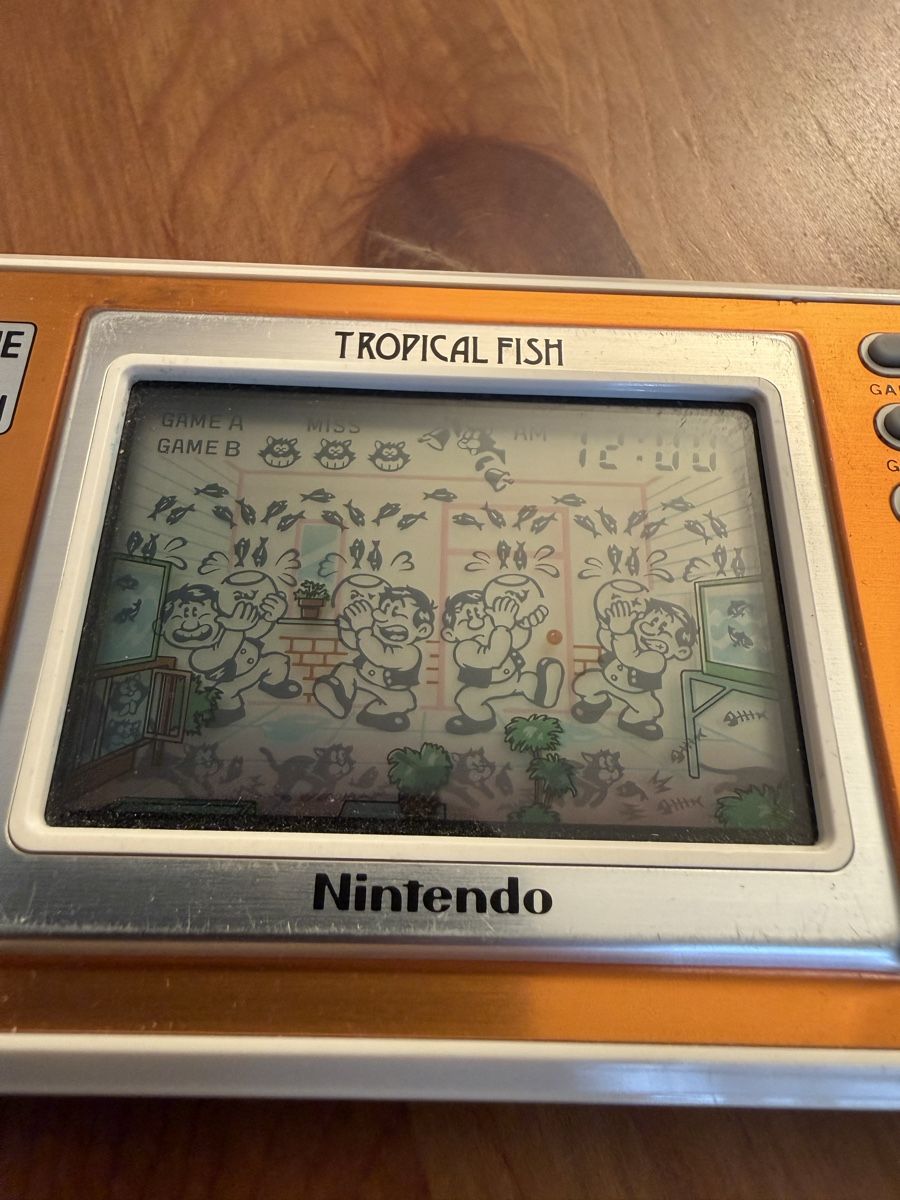 game&watch Console: Nintendo Game & Watch Tropical Fish – Usato da Schöfflisdorf venduto da Renf68 1