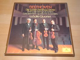 BEETHOVEN: SPÄTE STREICHQUARTETTE -LaSALLE QUARTETT- DGG 4LP
