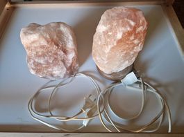 2 lampes de sel