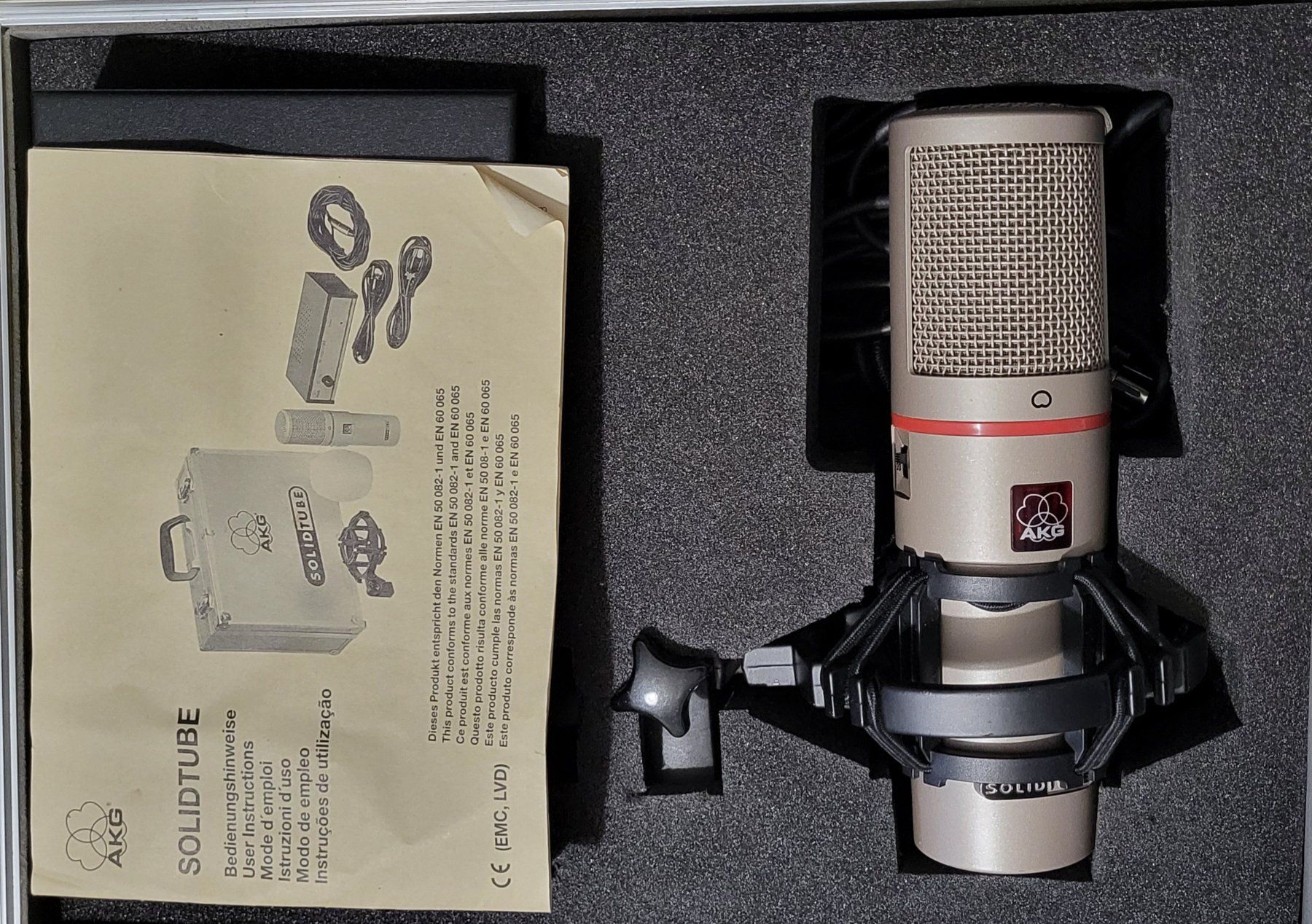 Akg Microfoni: Microphone Solidtube AKG. (Lire la description) – Usato da Villars-sur-Glâne venduto da rifzari 1