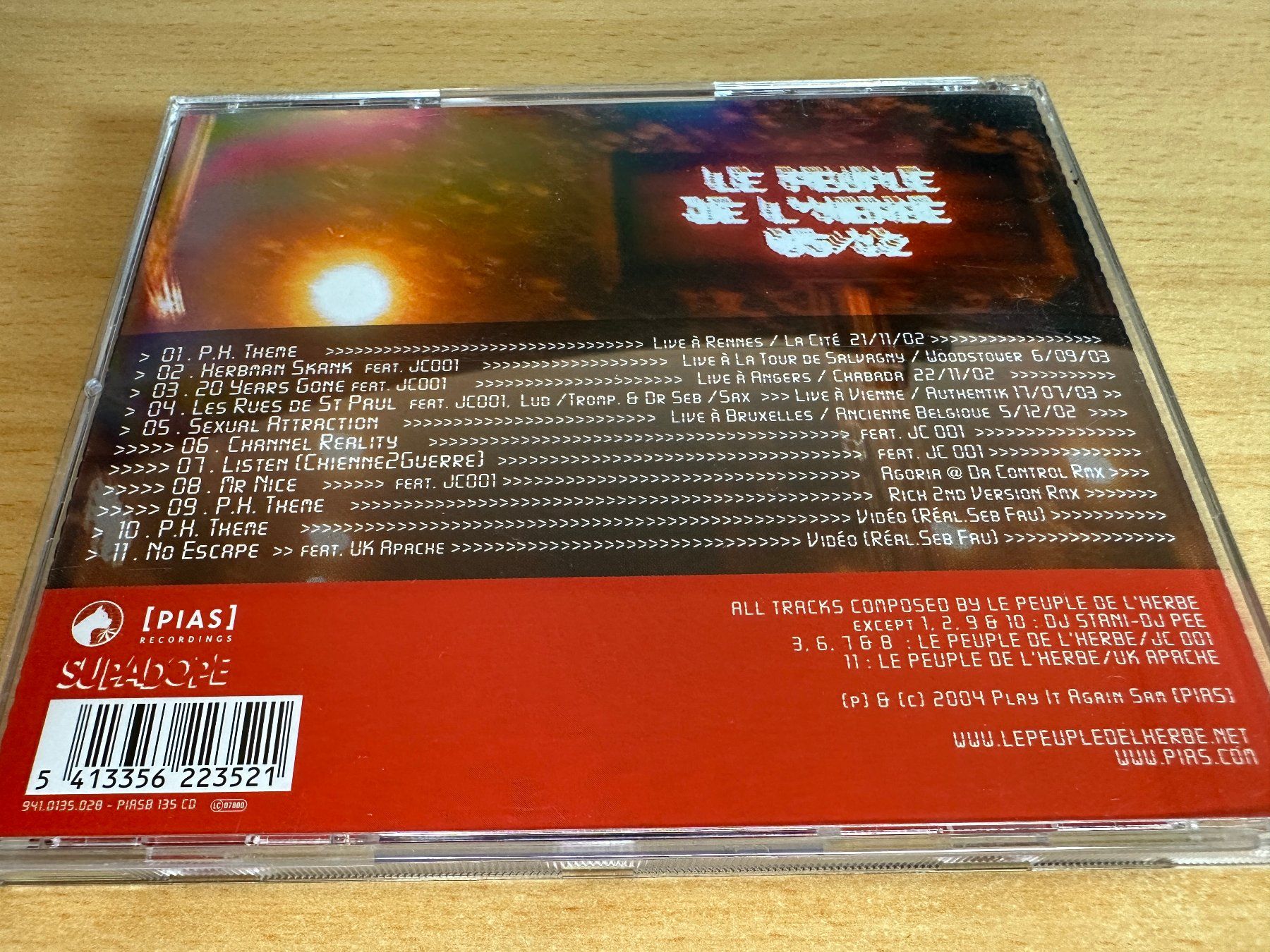 CD: Le Peuple De L'Herbe – Sold Out – Usato da Rikon im Tösstal venduto da Alpenmutz 1