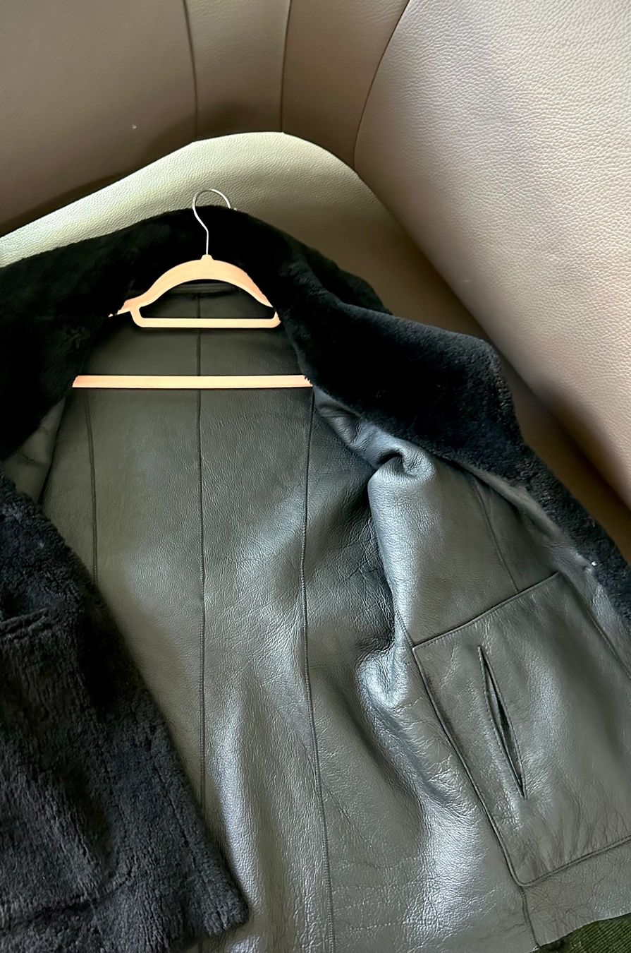 Mäntel: DOM GOOR SHEARLING JACKE, ECHTES LAMMFELL – Gebraucht aus Zug von ale_8khf 2
