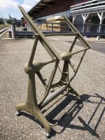 Design-Zeichnungstisch, Architekturtisch, Ozalid aus Metall