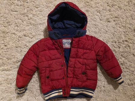 Winterjacke, warm gefüttert, Grösse 92, Top Zustand!