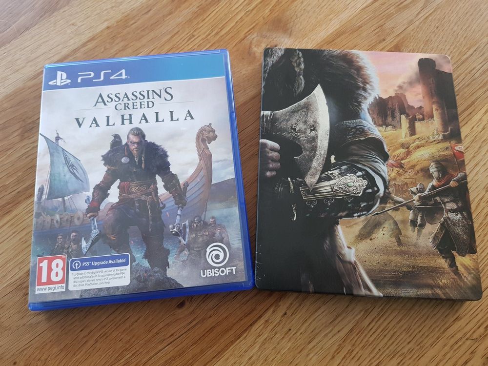 Assassins Creed Valhalla Ps4 Steelbook Kaufen Auf Ricardo 5681