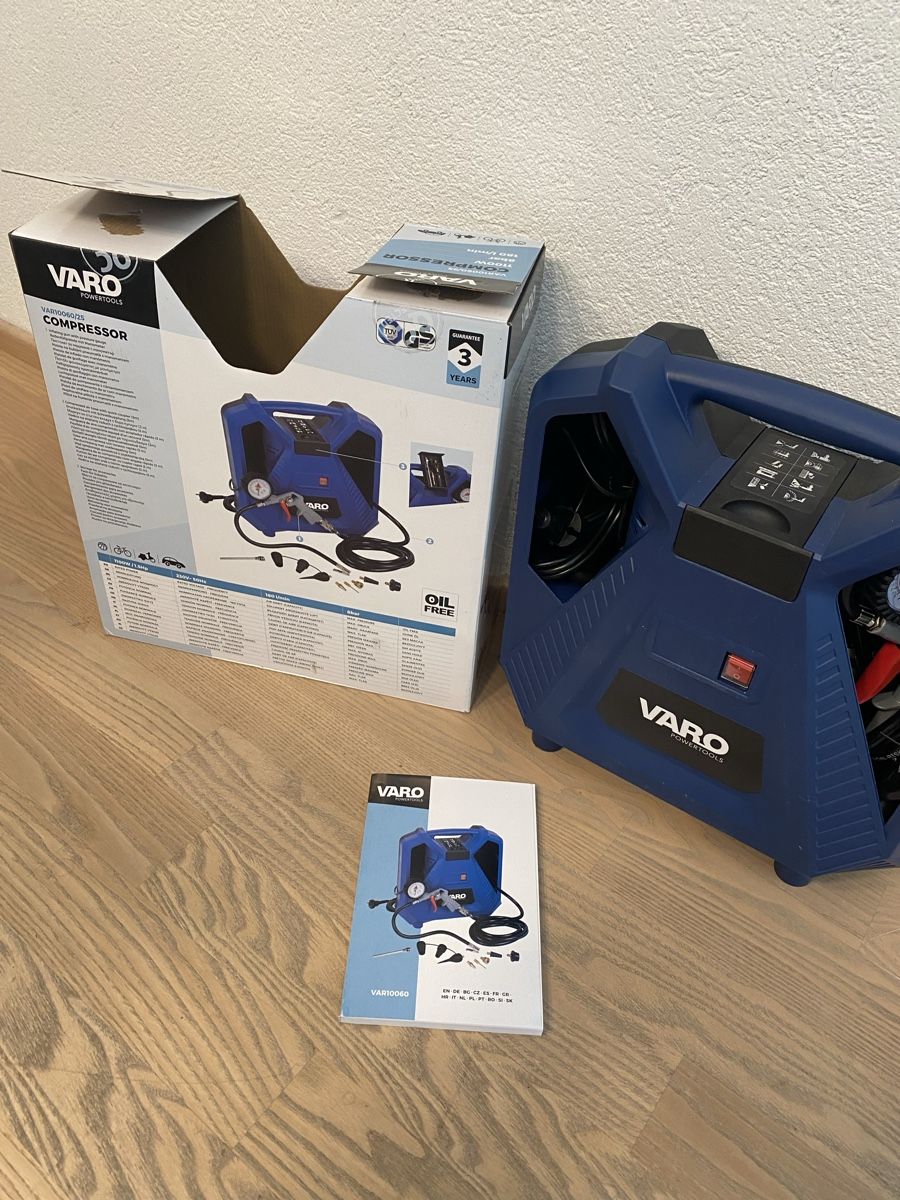 Compressori: Varo Powertools Kompressor, neu – Nuovo (secondo la descrizione) da Wiesendangen venduto da argon03 4
