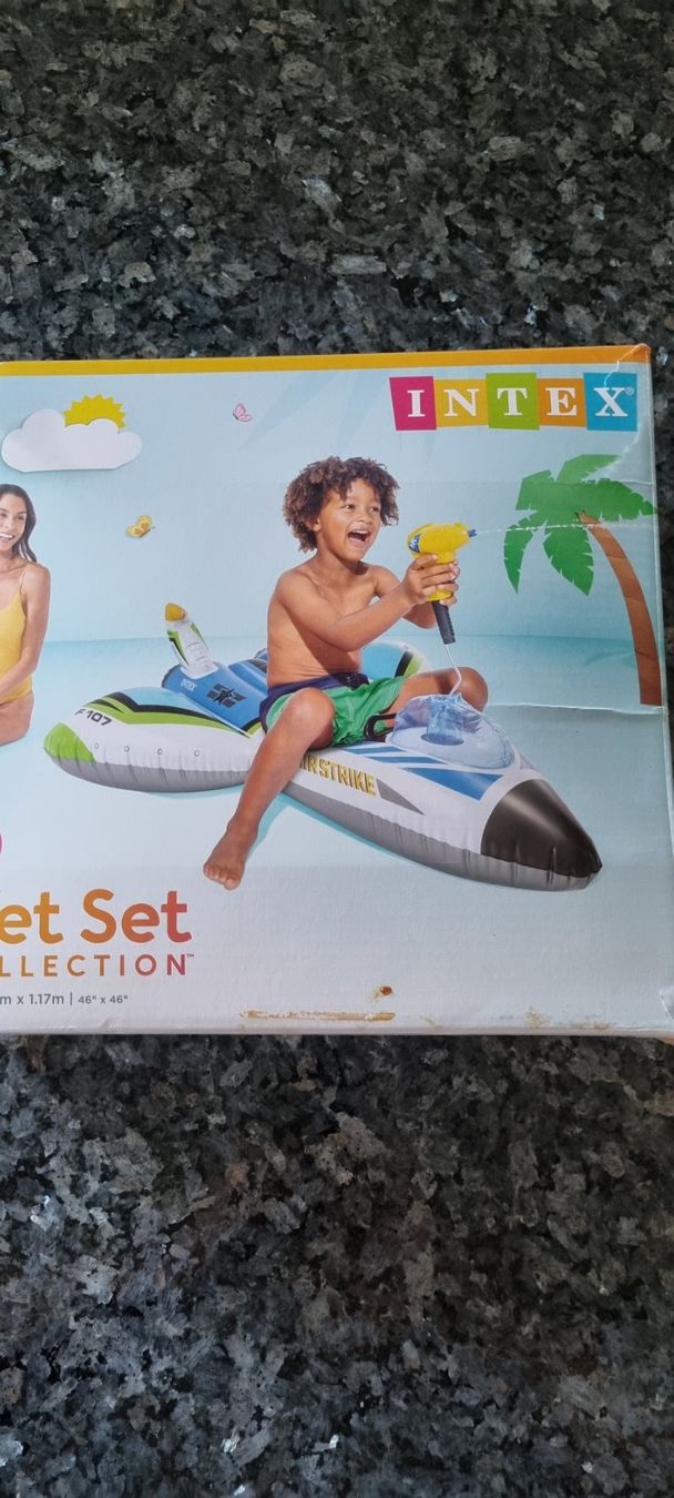 Giocattoli: Intex Kinder Pool Jet Set mit Pistole, neu! – Nuovo (secondo la descrizione) da egliswil venduto da Maggy6