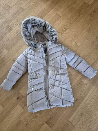 Winterjacke Mädchen, gefüttert, Grösse 128, wie neu