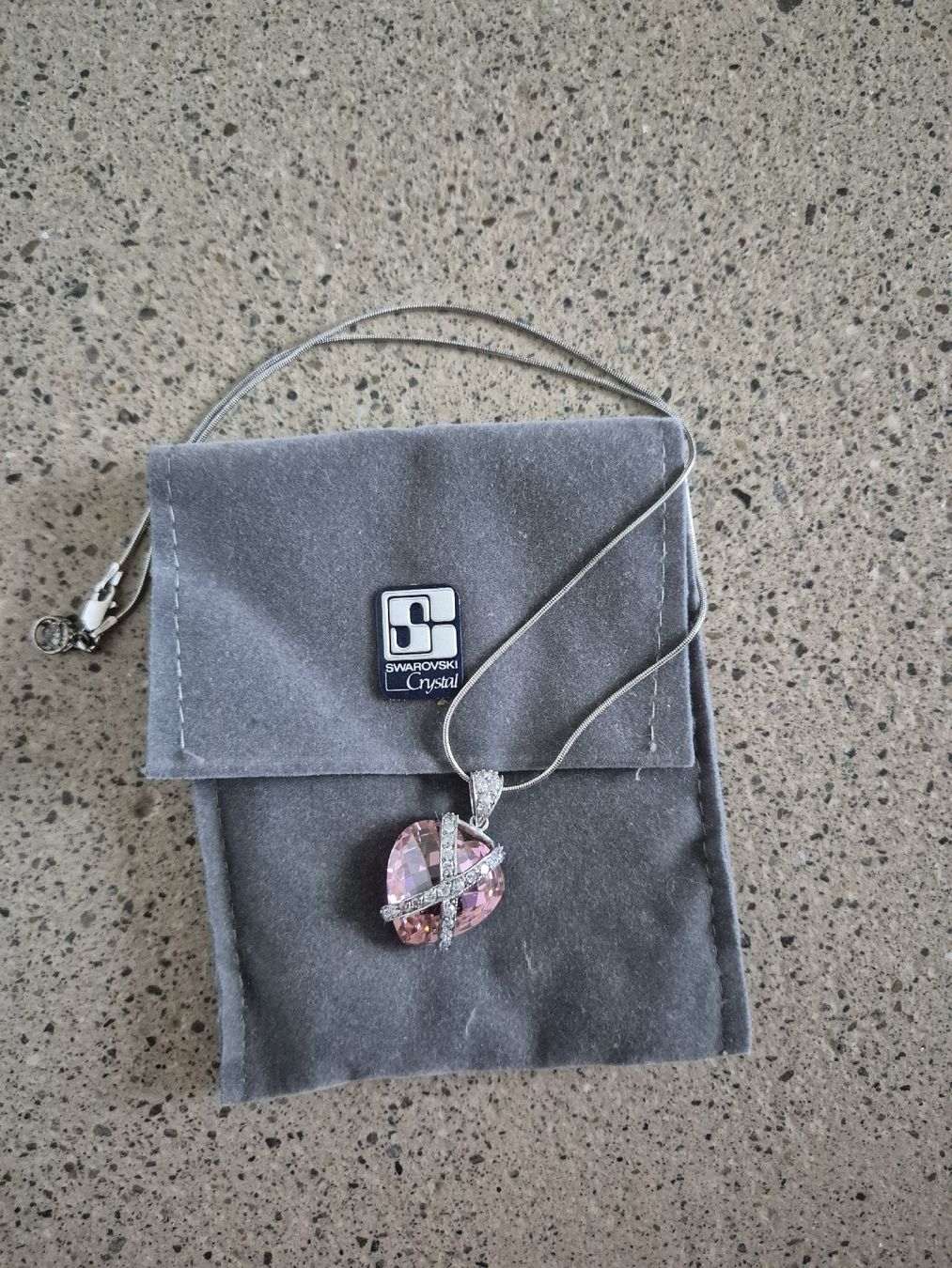 Swarovski Catenine: Swarovski Herz am Kette – Usato da Schlieren venduto da nat_76vd