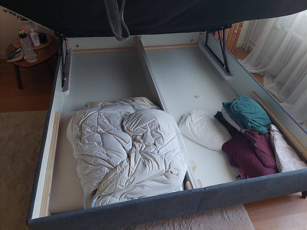 Letti: Schönes Boxspringbett mit Verstauungsmöglichkeiten – Usato da Luzern venduto da sha_6l98 1