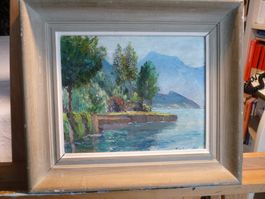 Fuchs Ernst (1921 Biel - 2010): Seeuferlandschaft